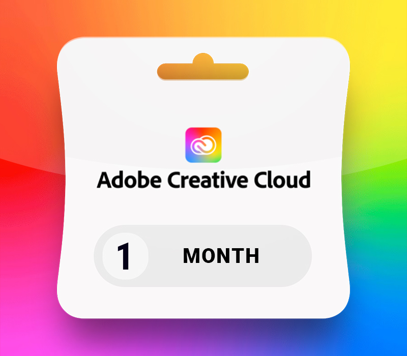 ✨ Adobe Creative Cloud - Official Subscription (1 Month)